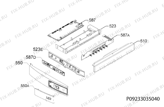 Взрыв-схема холодильника Electrolux IK134530RE - Схема узла Diffusor